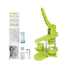 Button Maker Machine,25mm 1inch Button Maker 200Pcs Button Maker Pr... Fast Ship