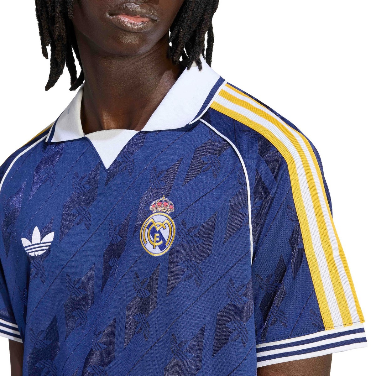 Adidas Men's Real Madrid Originals Jersey Blue KE3851 | eBay