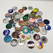 Mixed 1990's POGS Milk Caps & Slammers Bundle (Set Of 80)