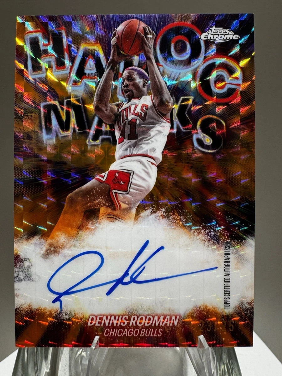 Dennis Rodman Autographed Basketball Trading Cards for sale | eBay
