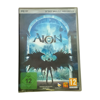 Aion PC DVD-ROM NCSoft MMORPG Online-Rollenspiel Fantasy Sehr Gut CIB USK12
