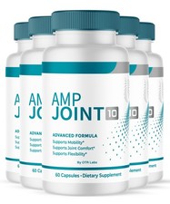 Amp Joint Capsules, Amp Joint-10 Advanced Formula Dietary Supplement 300CT 5PCK