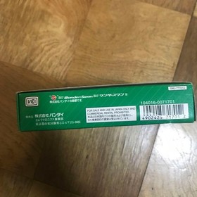 Wonderswan Wonder Swan  Bandai WonderSwan Console Transparent clear Green