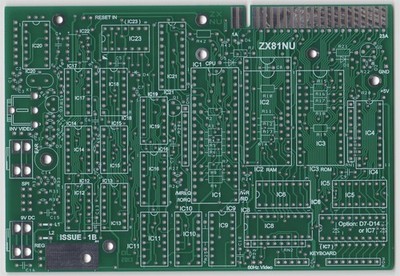 ZX81NU - ZX81 Clone ohne ULA - PCB | eBay