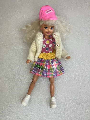 Vintage 1996 Mattel Bicyclin’ Stacie Doll Barbie 16734 Redressed Cute