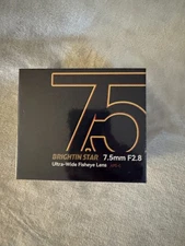 Brightin Star Fisheye Camera Lens 7.5mm f/2.8 Micro 4/3 MFT Mount