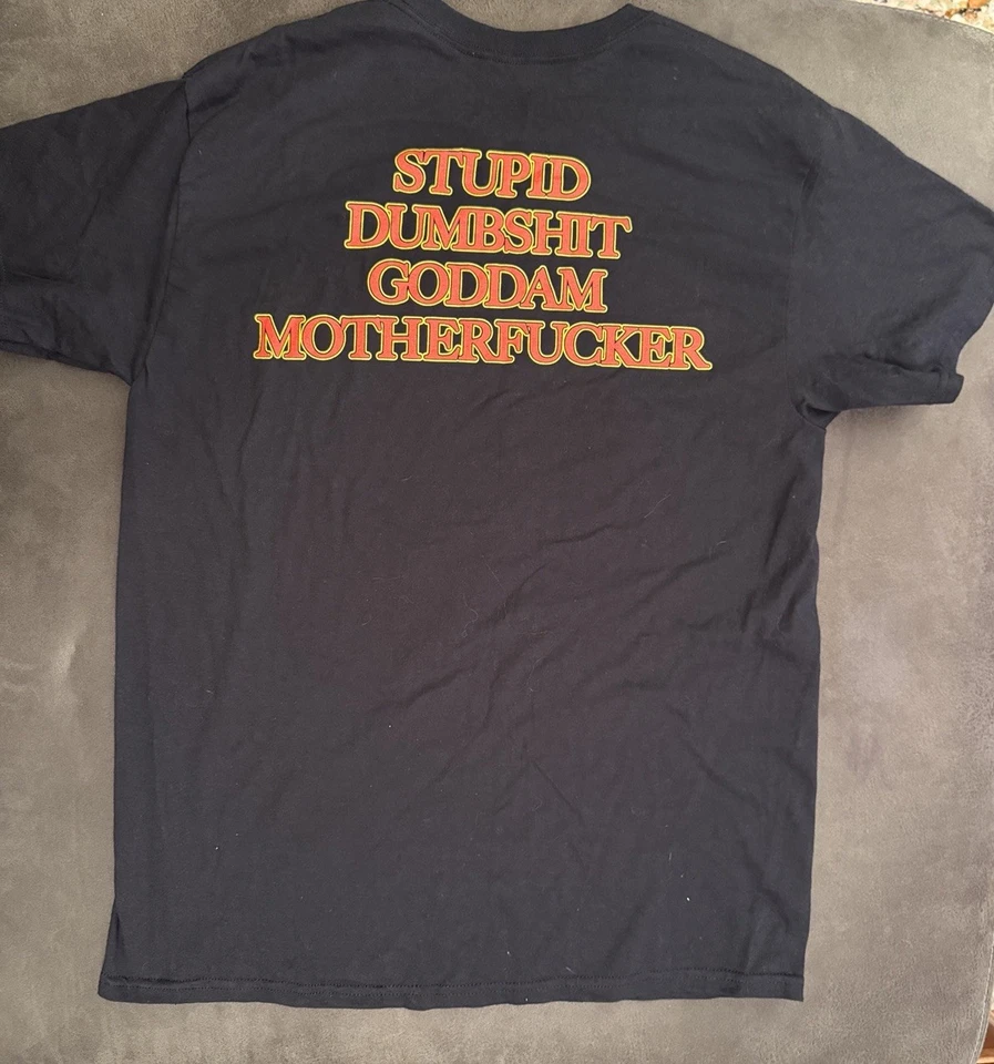 Camiseta De Colección 1998 The Offspring Bad Habit Stupid Dumbshit Goddam Motherfcker Grande Foto 4 de 4