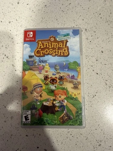 Nintendo Animal Crossing: New Horizons Switch Multiplayer Game with Case