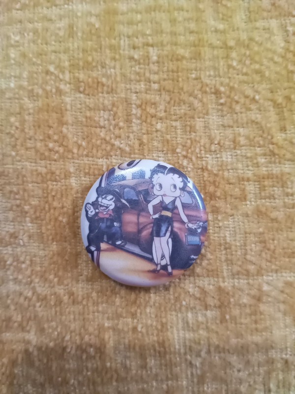 Betty Boop Button