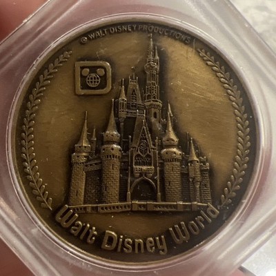 1980年代 アメリカ Disneyland 記念メダル・コイン ブロンズ 2026年
