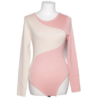 Yehwang Collection, Body, Größe: S, Pink/Beige, Viskose, Sonstiges, Damen #BnO