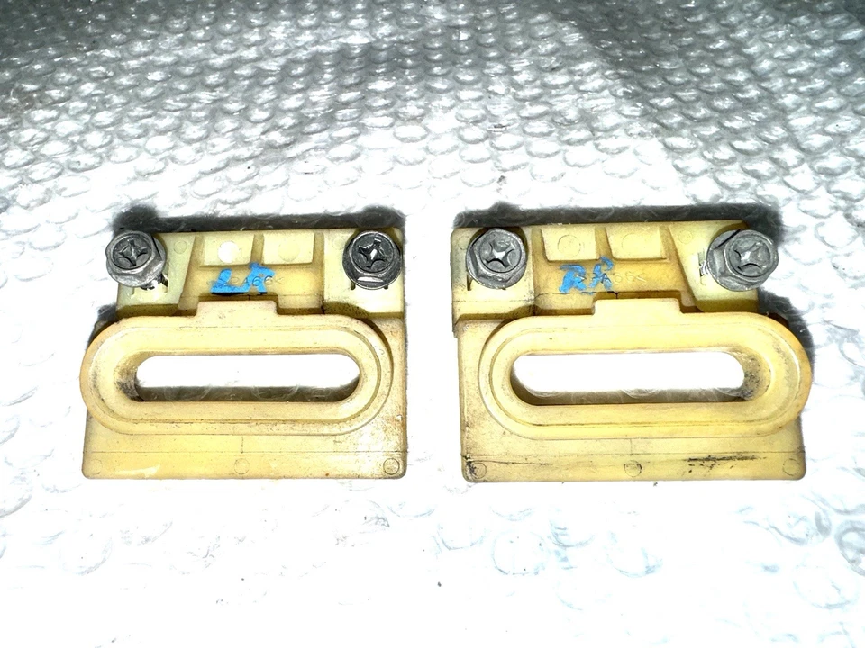 2003-2008 Nissan 350Z Rear Bumper Bracket Set Rear Plastic Mounts & Bolts OEM - Image 2 of 4