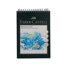 Image of Faber-Castell Watercolour Pad A&G A5 300gsm 10 Sheets Wiro