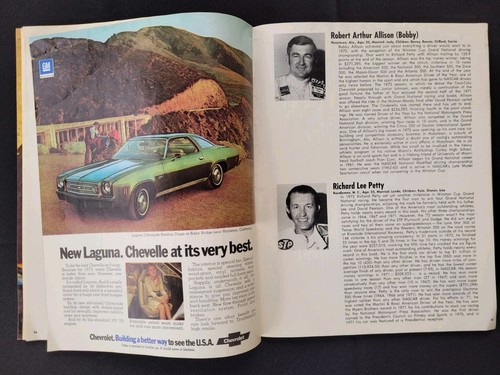 1973 NASCAR Michigan Motor State 400 Program, David Pearson Win #73 - Picture 8 of 11