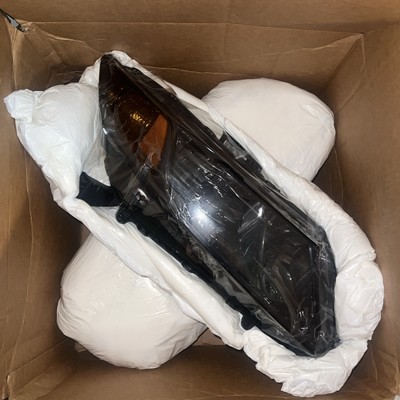 FOR 12-15 HONDA CIVIC SMOKED HOUSING CLEAR CORNER HEADLIGHT REPLACEMENT HEADLAMP