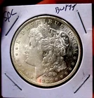 MORGAN SILVER DOLLAR 1921 FROSTY BU++ SEMI PL NICE 90% SILVER DOLLAR