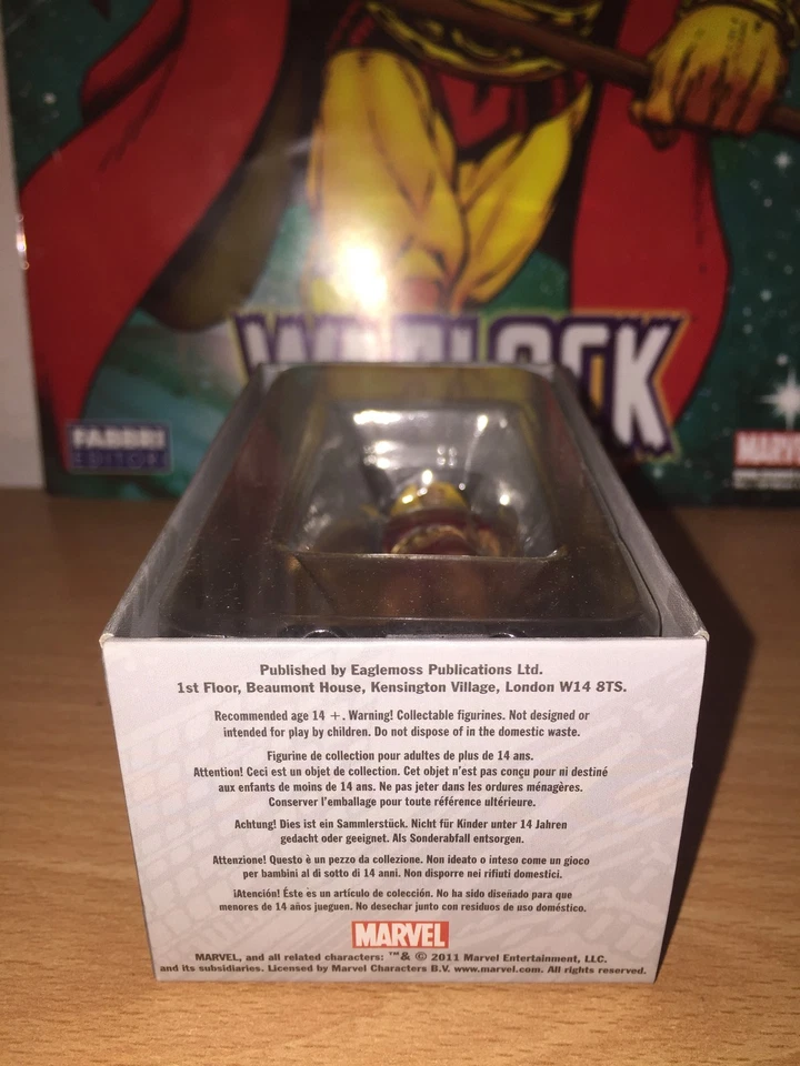 Eaglemoss Classic Marvel Figurine Collection N. 90 WARLOCK MIB + Book 2010 - Image 3 of 3