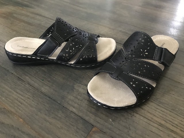 Black Asymmetric Diamante Block Heel Sandal | PrettyLittleThing USA