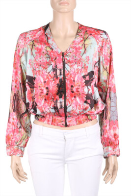 SHEIKE Jacket Flowers 8 = D 36 coral light blue