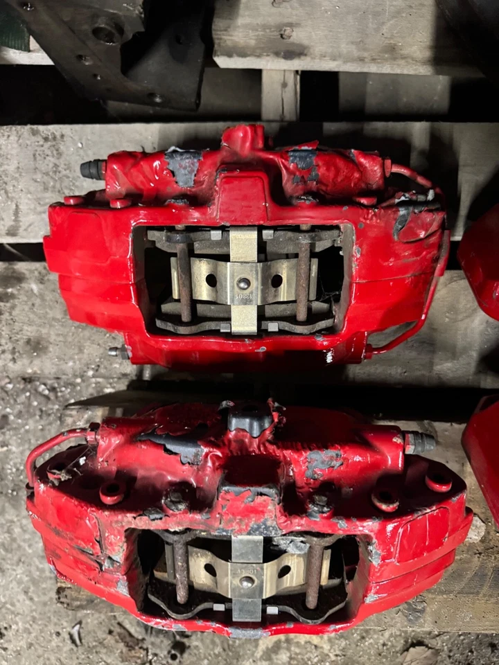 2015-2021 Dodge Charger Challenger Hellcat / Scat Pack 6 Piston Brembo Calipers - Image 2 of 4