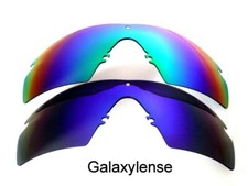 Galaxy Replacement Lenses For Oakley Si Ballistic M Frame 2.0 Z87 Blue/Green