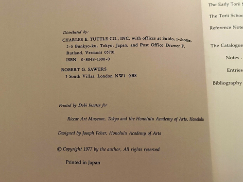 Theatrical Prints of the Torii Masters By Howard A. Link - 1977 with Dust Jacket - Picture 10 of 12