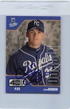 2002 Upper Deck 40 Man #302 Chard Durbin Royals Signed Auto *G8734