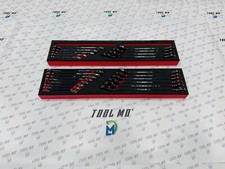 Snap-on Tools New 23pc Metric Sae Reversible Ratcheting Combo Wrench Foam Set