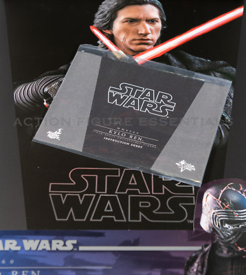 Hot Toys Star Wars Kylo Ren Anleitung 1/6 Scale The Rise of Skywalker MMS560