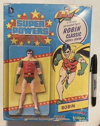 DC Comics Super Powers BATMAN & ROBIN Kotobukiya ARTFX+ B38 - Imagen 5 de 9