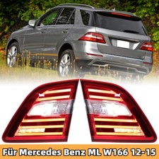1 Paar Für Mercedes Benz ML W166 2012-2015 Rückleuchte Heckleuchte Rücklicht L+R