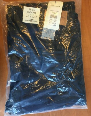 Brand New Hampton Republic Slim Fit Jeans - Size W:34 L:32