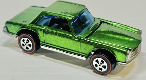 Hot Wheels Redline Mercedes Benz 280SL Professionally Restored Apple Green - Picture 3 of 7
