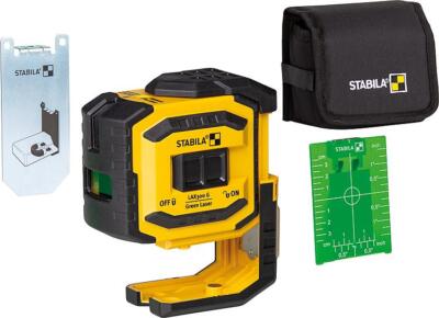 Stabila Laser-Set LAX300 Grün 4-teilig