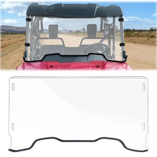 For Pioneer 700 14-23 /700-4 2014-2025 Front Window Hard-Coated Full Windshield