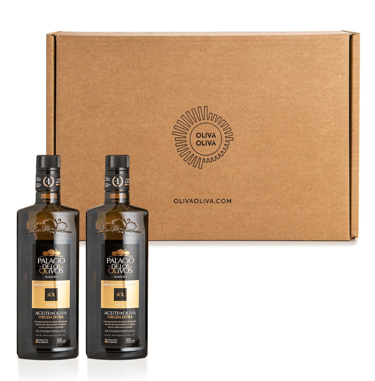- Aceite de Oliva Virgen Extra Picual Gourmet - Prensado en frío cosecha temprana - Pack...