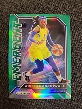 Arike Ogunbowale - 2021 Prizm WNBA - Green Emergent - Dallas Wings #6