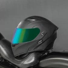 DOT Motorcycle Full Face Helmet Dual Visor Modular Flip up Street Bike Motocross