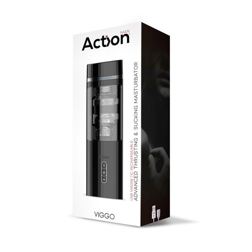 MASTURBATEUR VIBRANT & AUTO Masturbateur automatique Viggo Succion et Vibrations - Photo 7/7