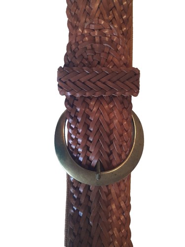 Anthropologie skinny multi keeper belt Anthropologie Skinny Multi-Keeper Belt In Black Leather - 43  main image 4