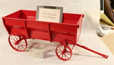 FRANKLIN MINT PRECISION MODEL THE FLARESIDE FARM WAGON NEW IN ORIGINAL STROFOAM 