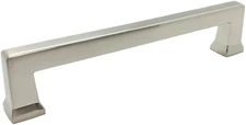 Alzassbg 10pk Brushed Satin Nickel Cabinet Pulls 5 in Center Hole Drawer Handle
