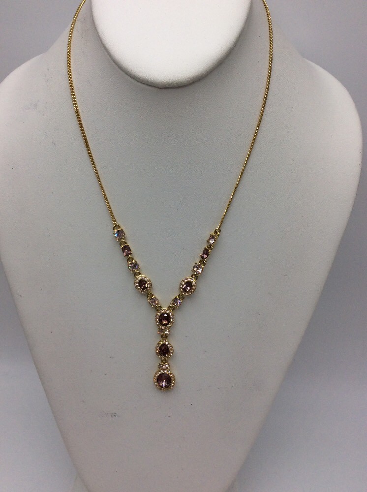 ネックレス・ペンダント Givenchy Two-Tone Pave Nugget Statement Necklace ネックレス・ペンダント Givenchy Two-Tone Pave Nugget