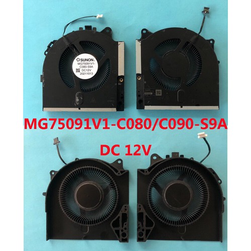 For Dell M17 R5 Cooling Fan MG75090V1-C340/C350-S9A MG75091V1-C080/C090-S9A - Picture 13 of 13