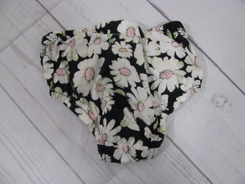 Vestido floral negro The Children's Place Girls con funda de pañal talla 6-9 M - Imagen 5 de 5