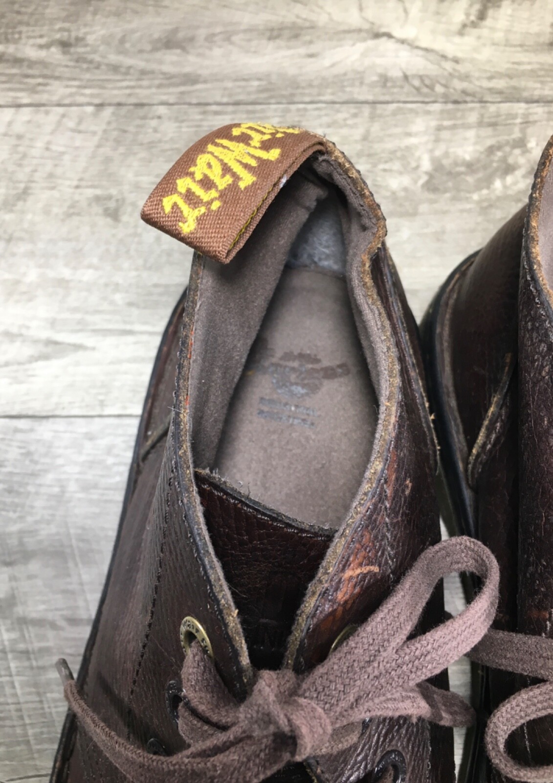 Dr. Martens Sussex Bear Track Leather Industrial Mens Boots UK 10 US 11 Doc thumbnail 8