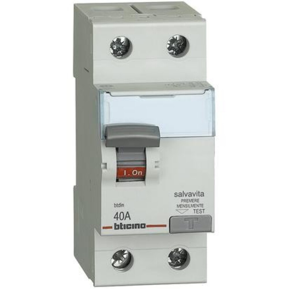 Interruttore Differenziale Salvavita Puro 2 moduli AC Bticino - G724AC40