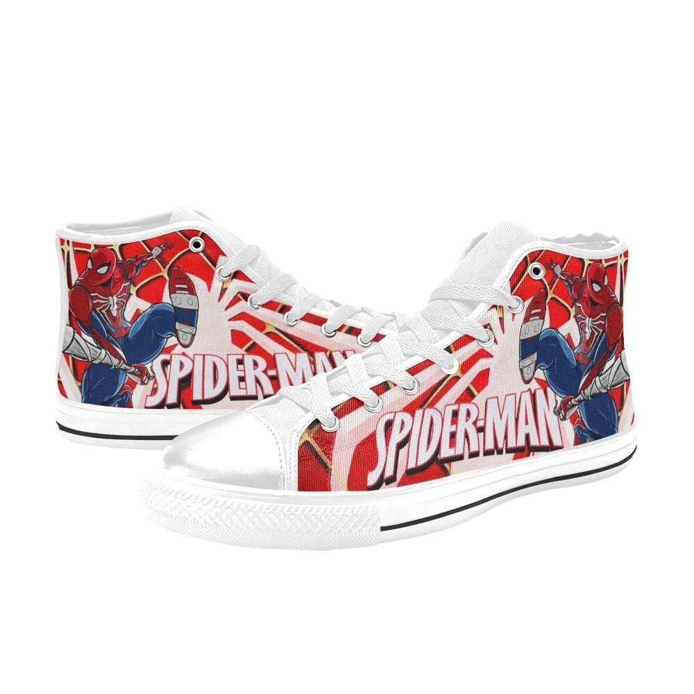 Spider-Man High Top Shoes Sneakers