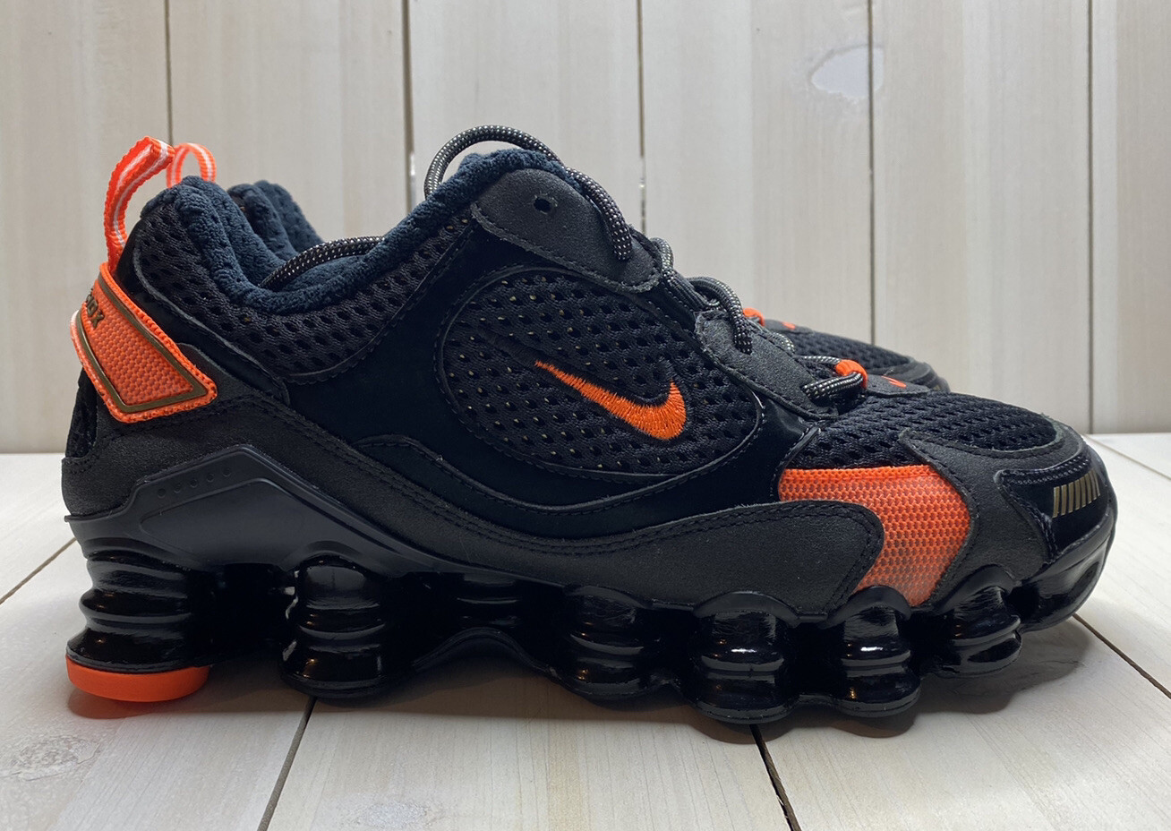 Size 7.5 - Nike Shox TL Nova Black Orange 2019 for sale online | eBay