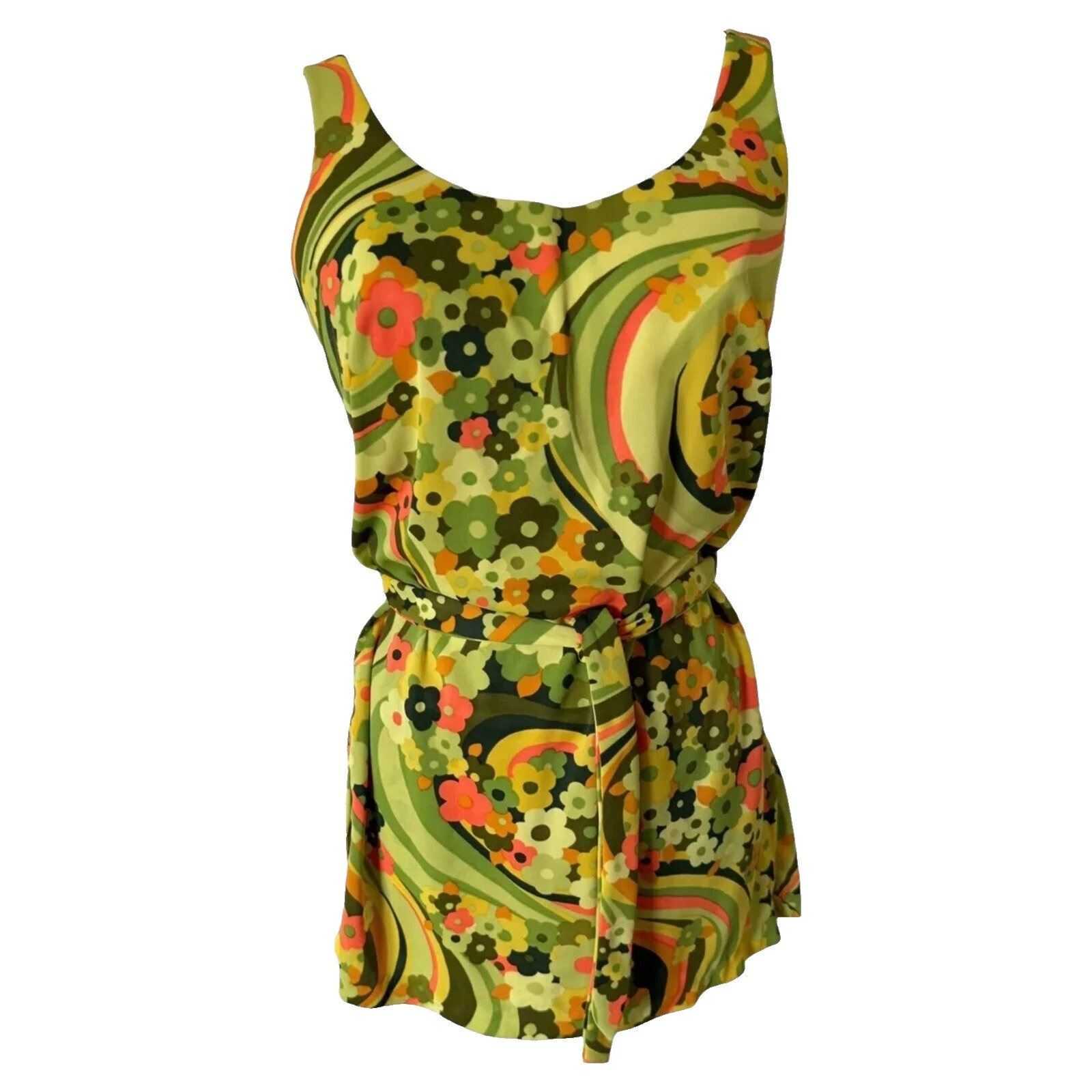 Mod/GoGo Talla Regular Trajes de baño vintage de nylon 1960s para Mujer